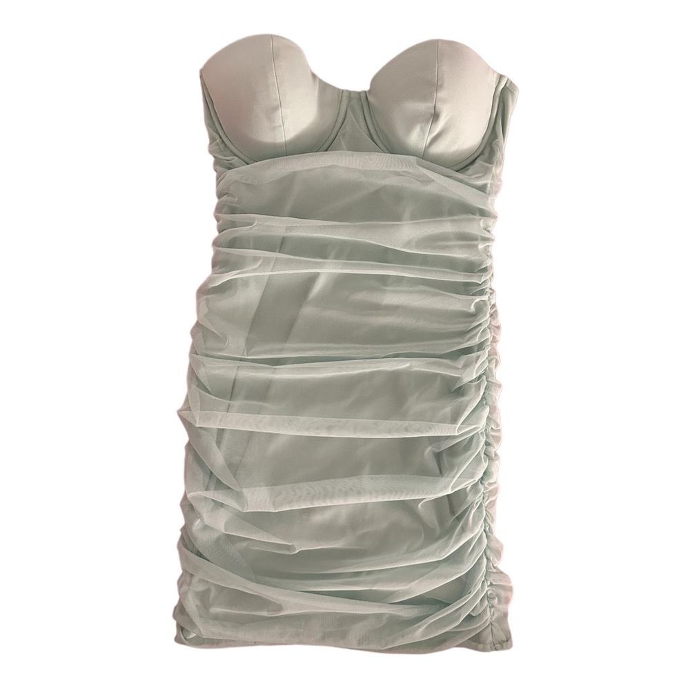 Oh Polly Strapless Mini Dress